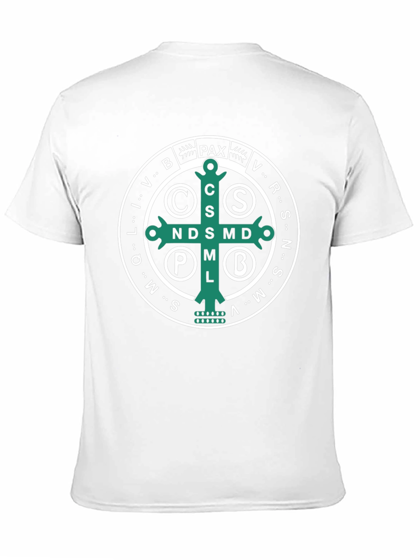St. Benedict Medal Graphic Tee - Black