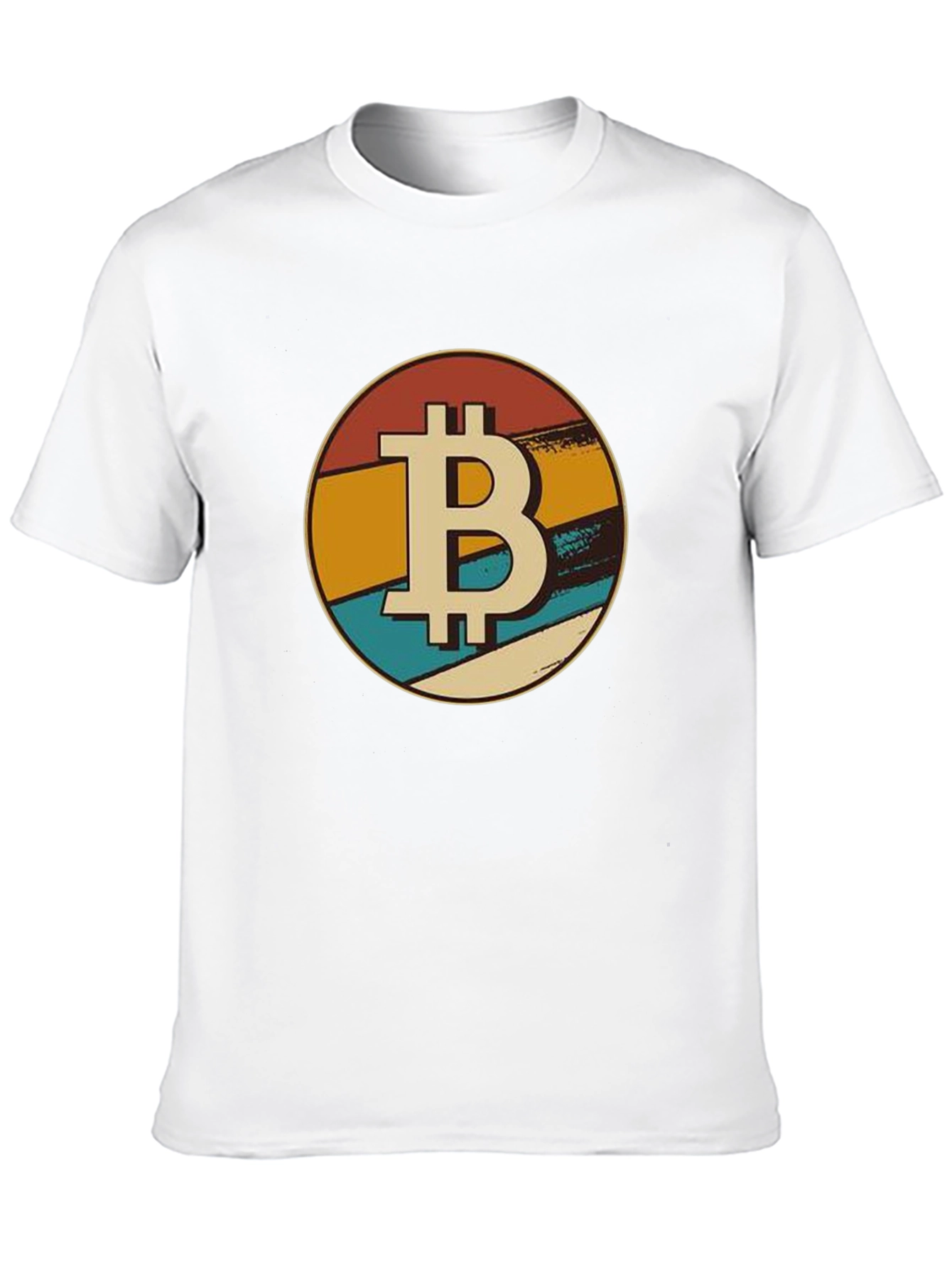 Retro Bitcoin T-Shirt - Classic BTC Design