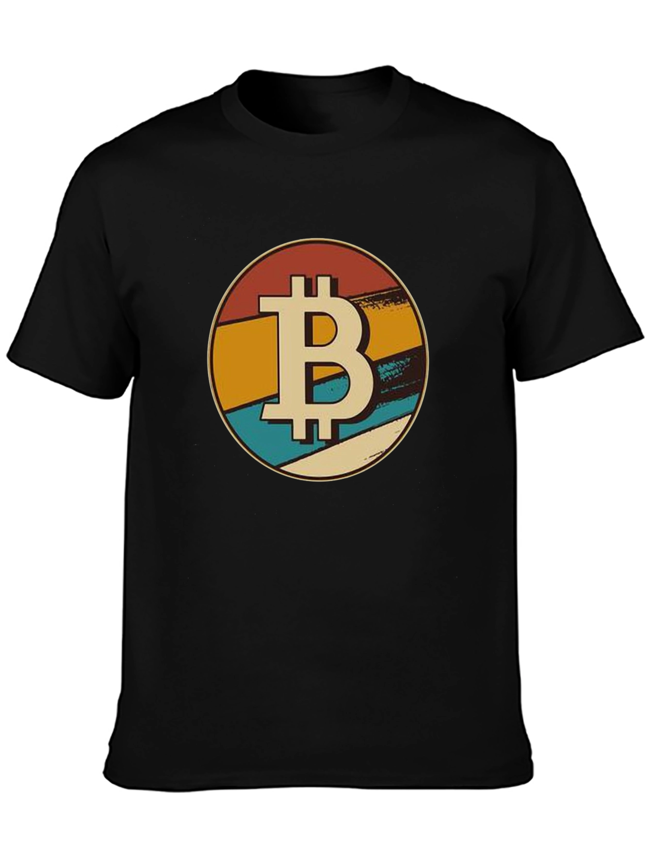 Retro Bitcoin T-Shirt - Classic BTC Design