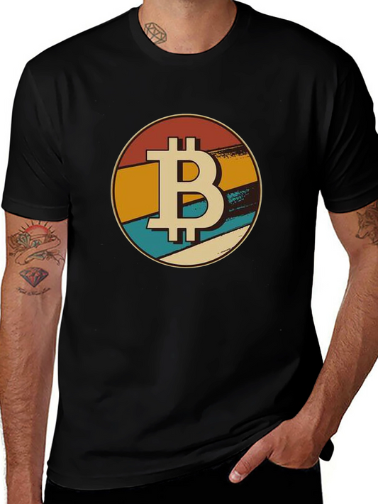 Retro Bitcoin T-Shirt - Classic BTC Design