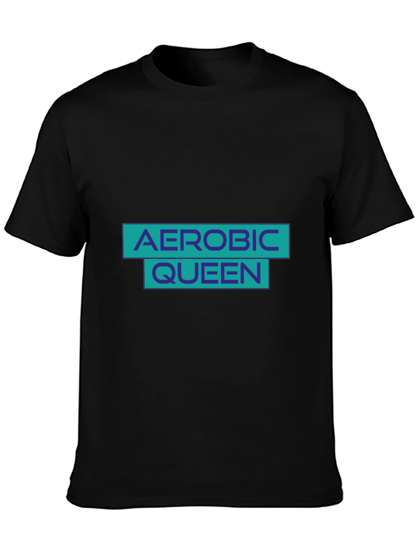 Aerobic Queen Black T-Shirt