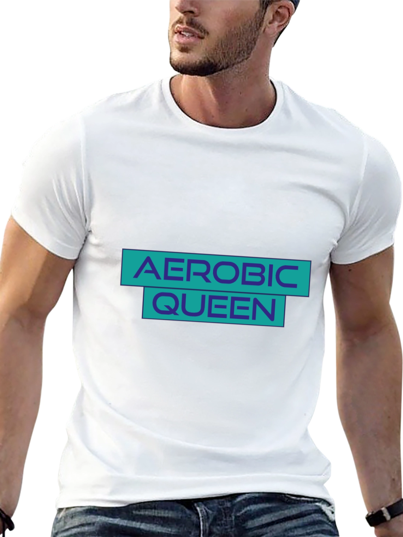 Aerobic Queen Black T-Shirt