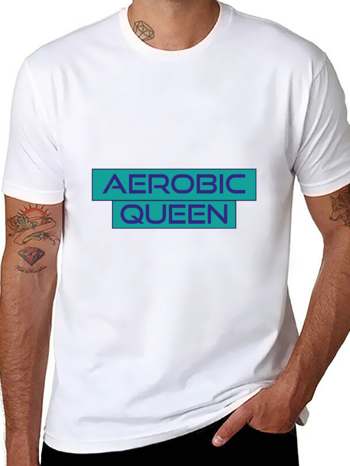 Aerobic Queen Black T-Shirt