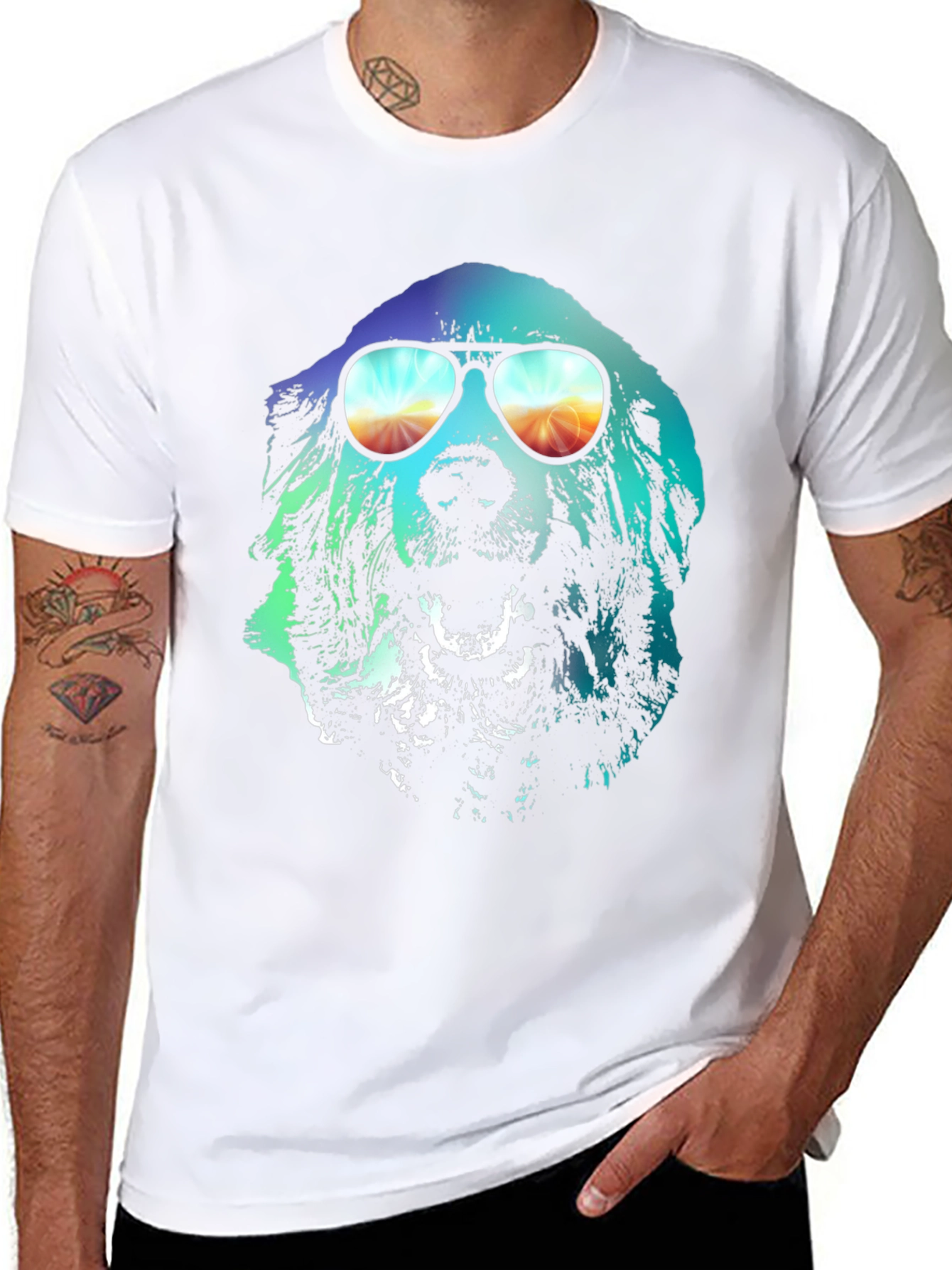 Cool Dog Graphic T-Shirt - Unisex Black Tee