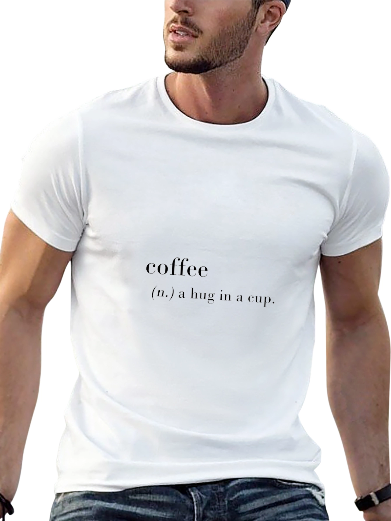 Coffee Definition T-Shirt - Hug in a Cup