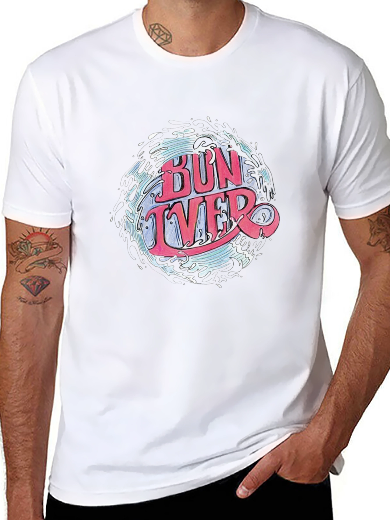 Bun Iver Graphic Tee - Cool Band T-Shirt