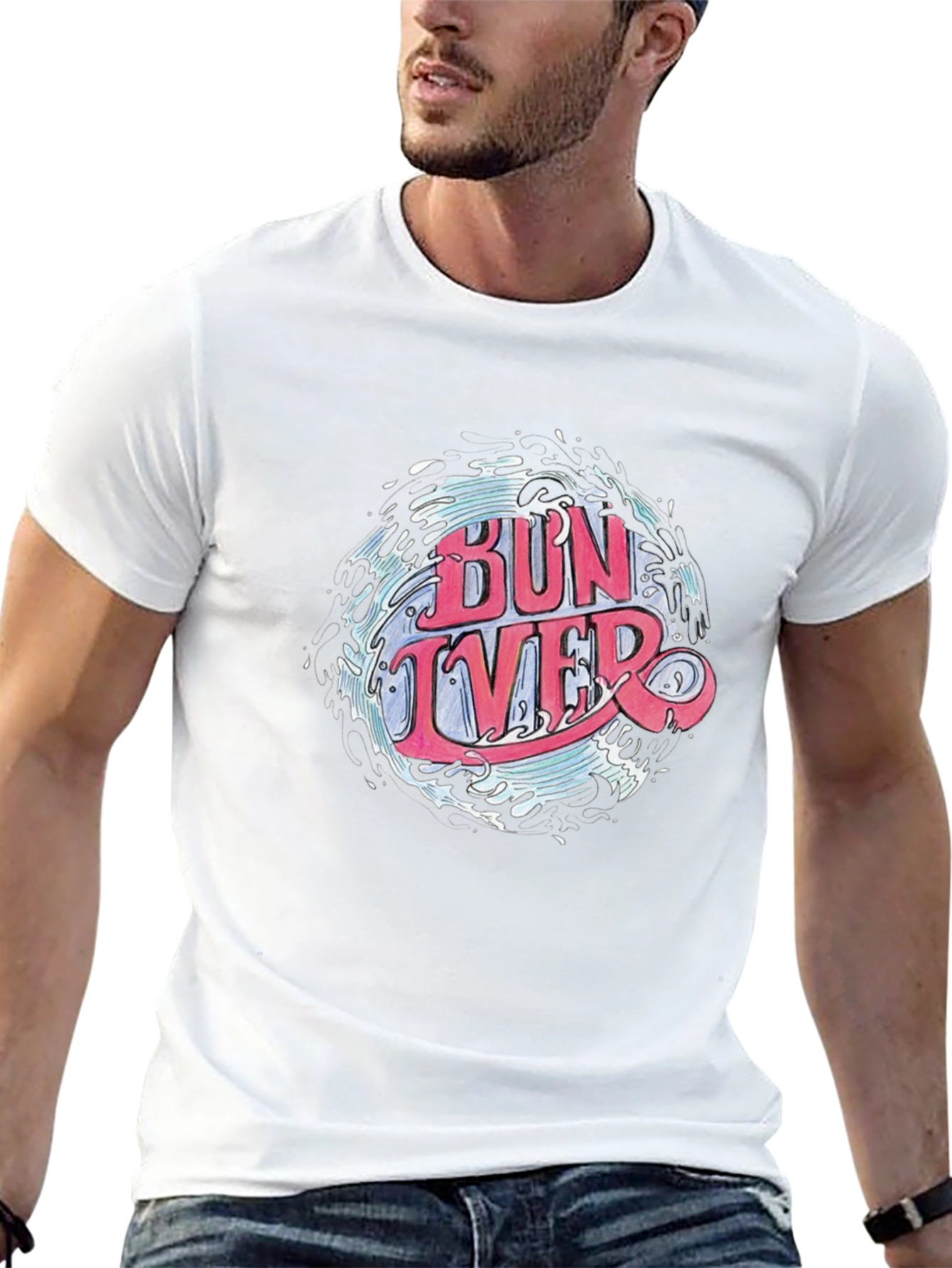 Bun Iver Graphic Tee - Cool Band T-Shirt