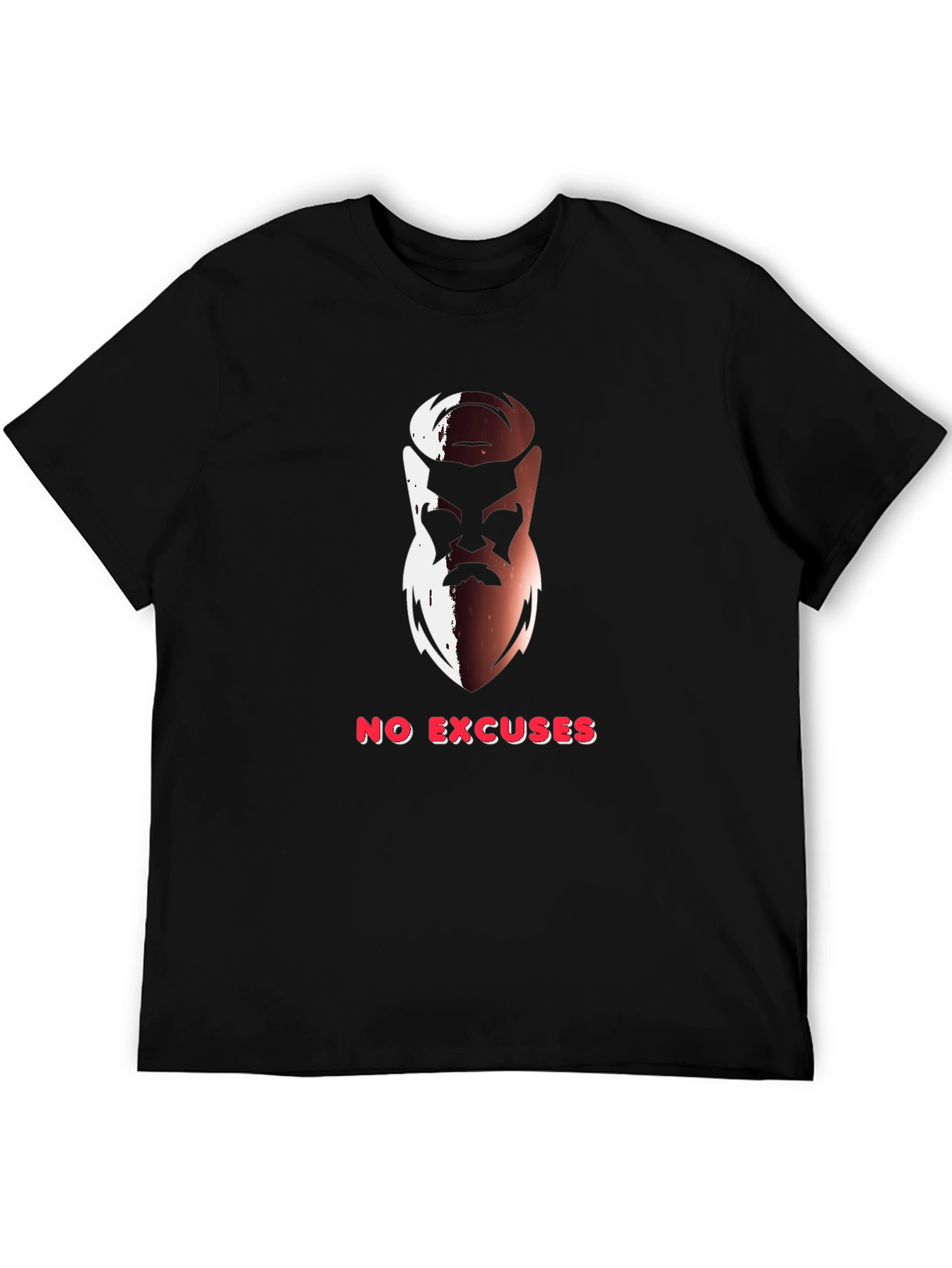 No Excuses Graphic Tee - Black