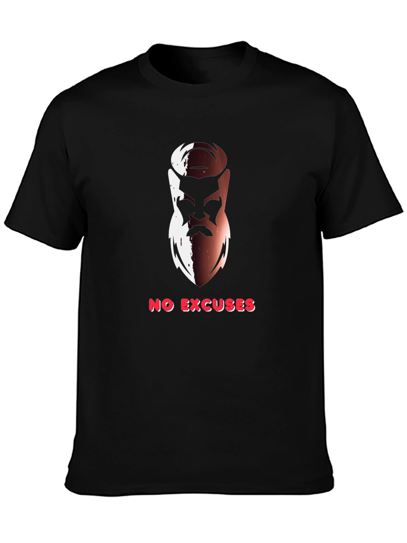 No Excuses Graphic Tee - Black