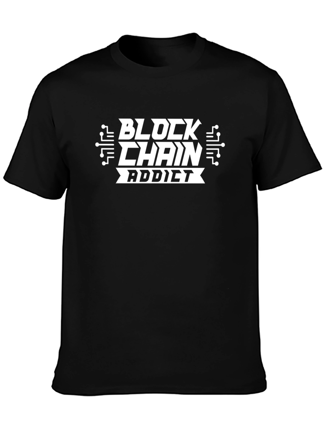 Blockchain Addict Graphic Tee