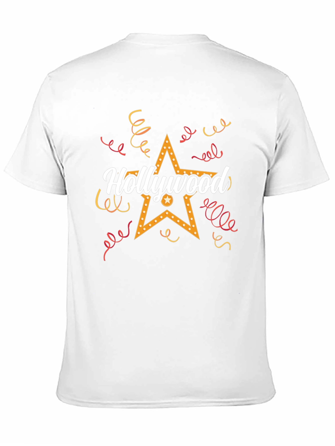 Hollywood Star Graphic Tee - Black