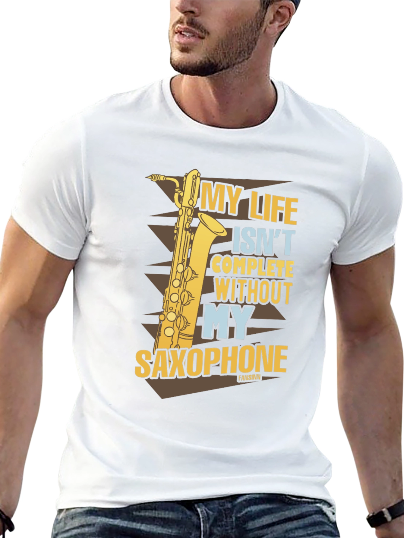 Saxophone Lover T-Shirt - Musical Instrument Tee