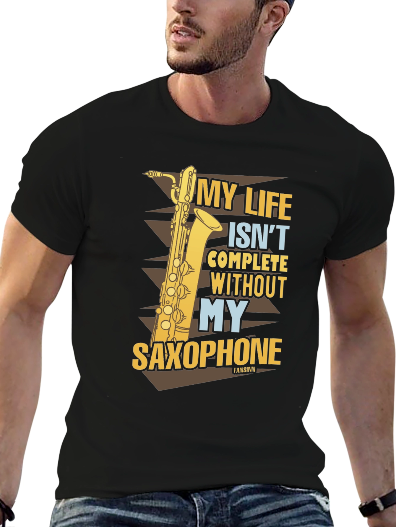 Saxophone Lover T-Shirt - Musical Instrument Tee