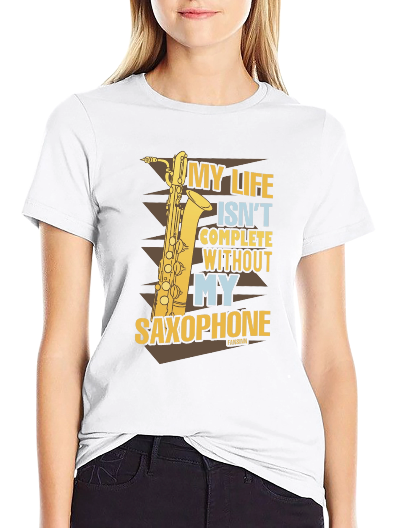 Saxophone Lover T-Shirt - Musical Instrument Tee