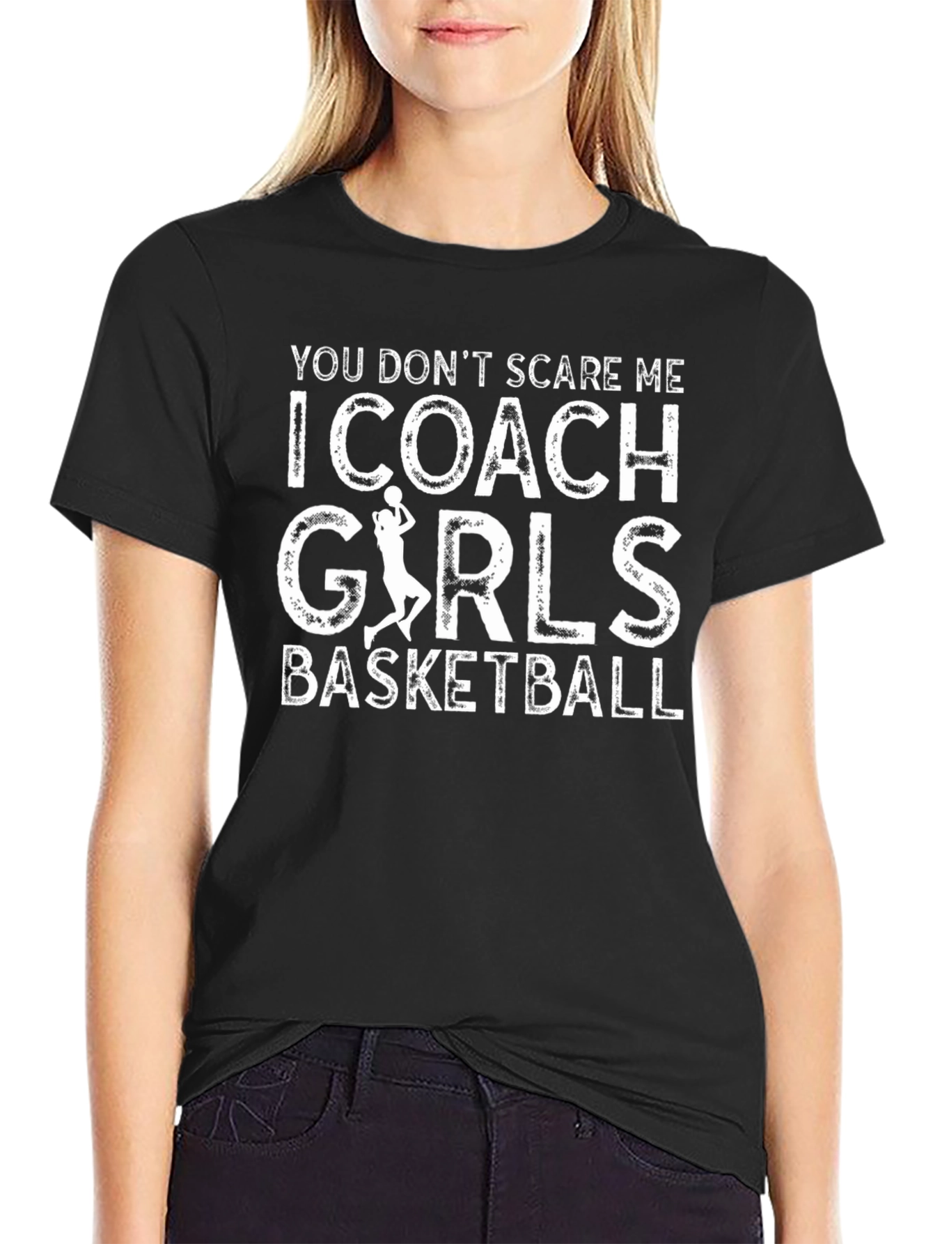 Girls Basketball Coach Graphic Tee
