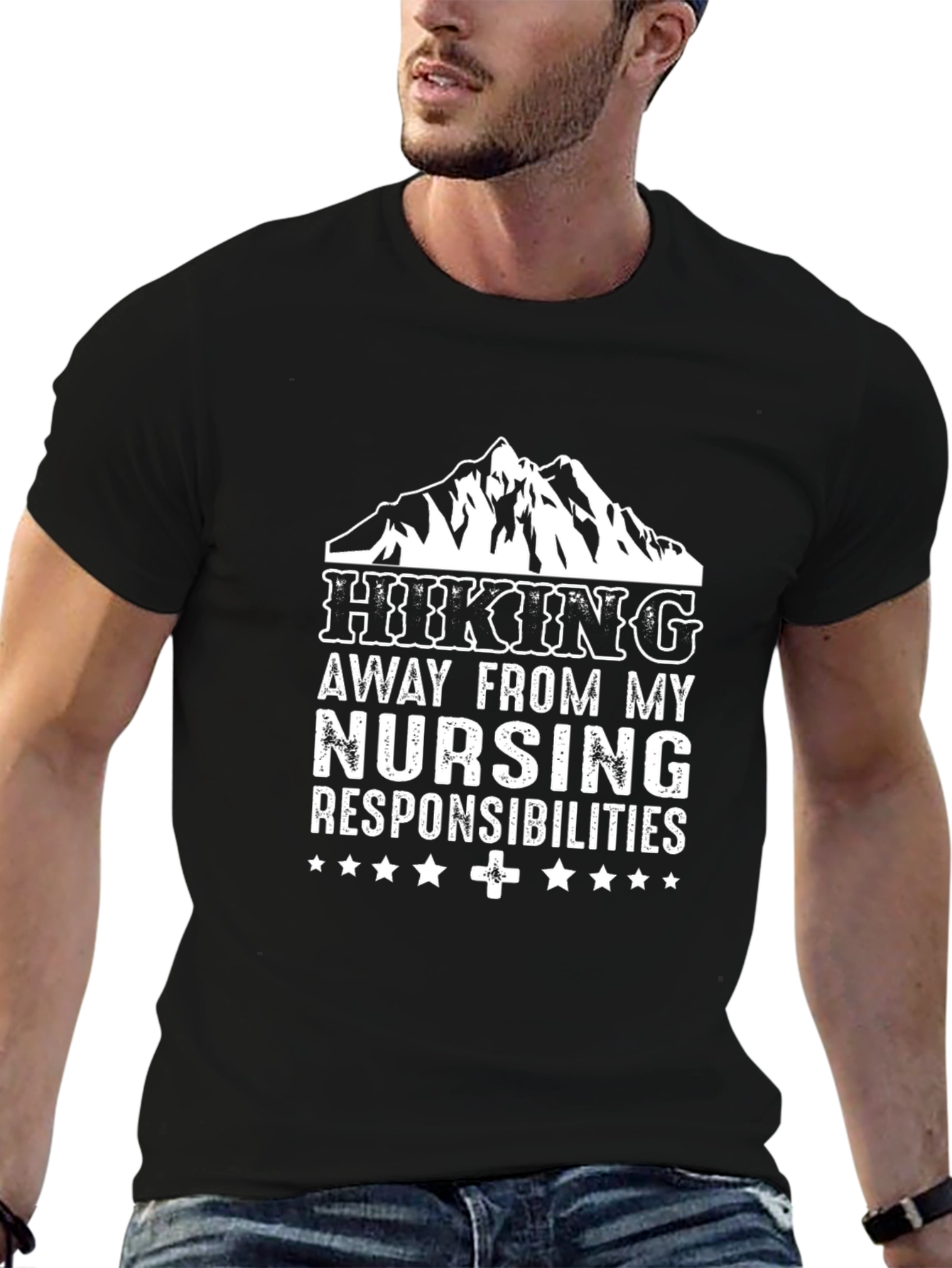 Hiking Away From My Nursing Responsibilities T-Shirt