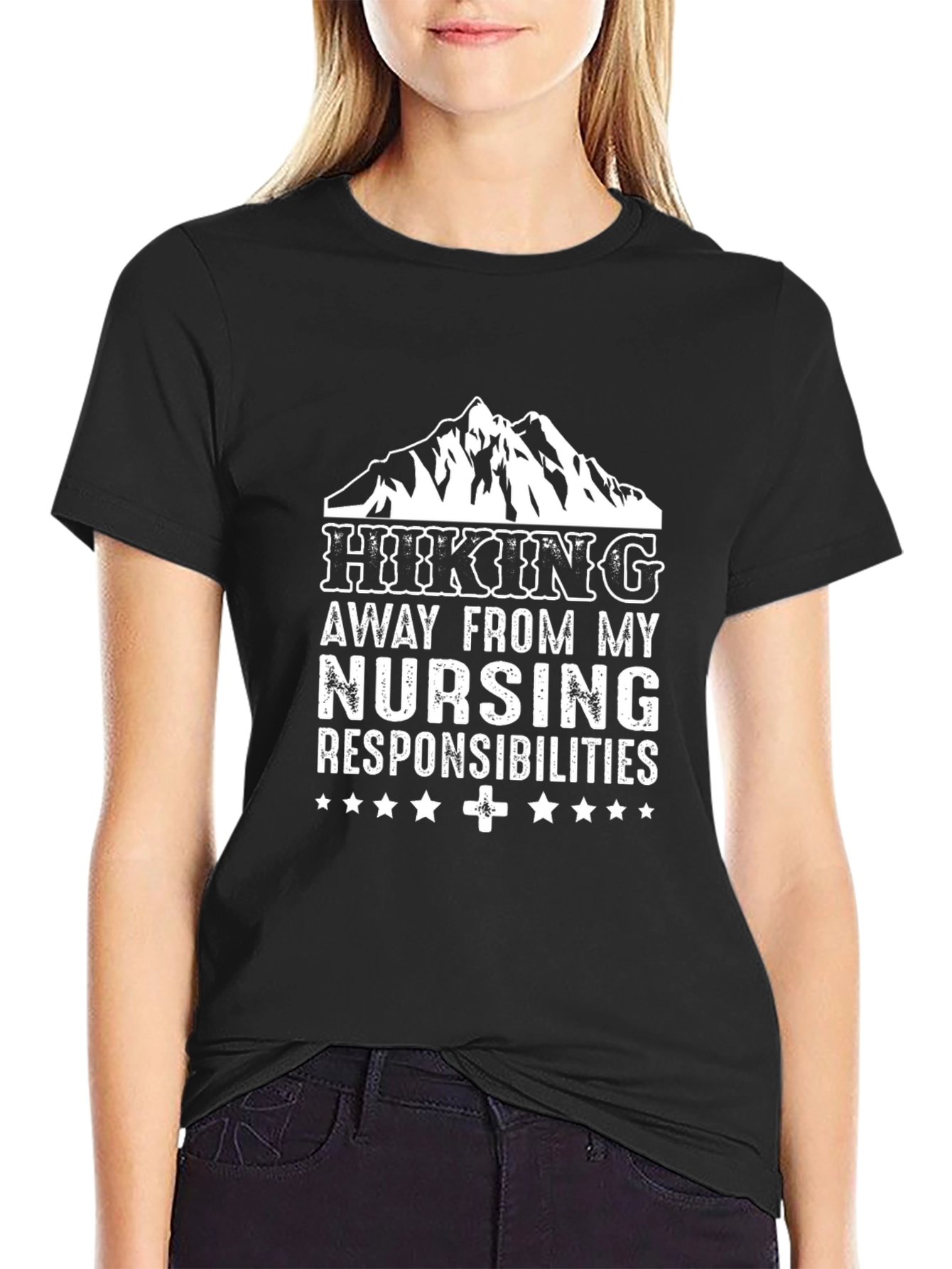 Hiking Away From My Nursing Responsibilities T-Shirt