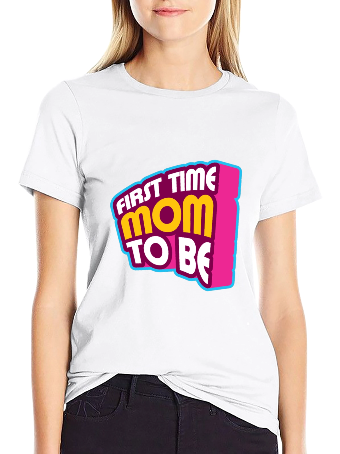 First Time Mom To Be Graphic Tee