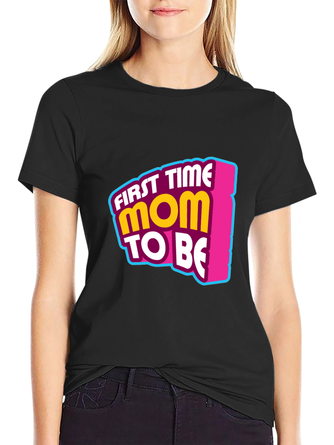 First Time Mom To Be Graphic Tee