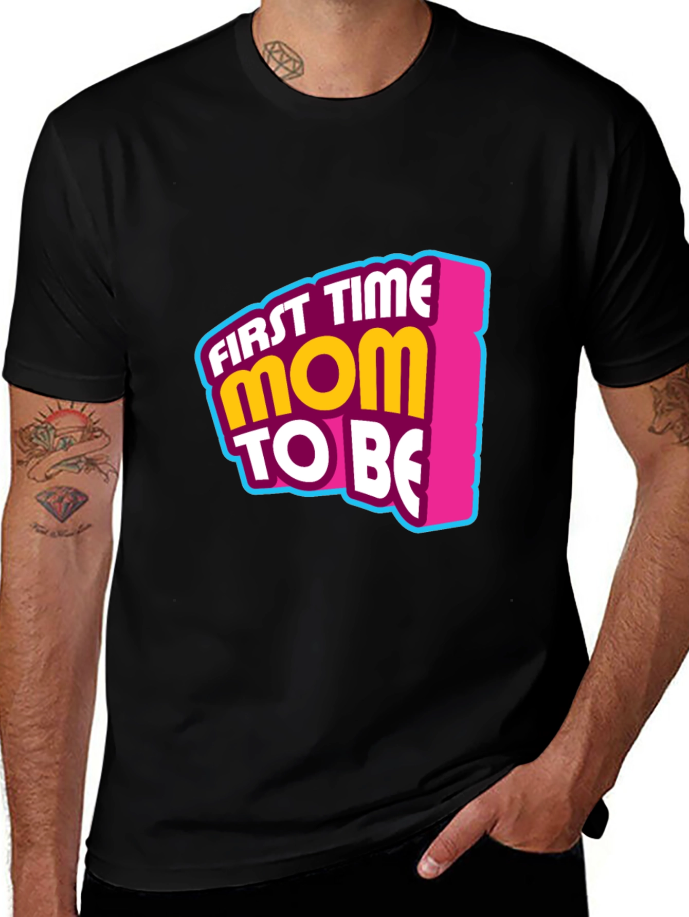 First Time Mom To Be Graphic Tee