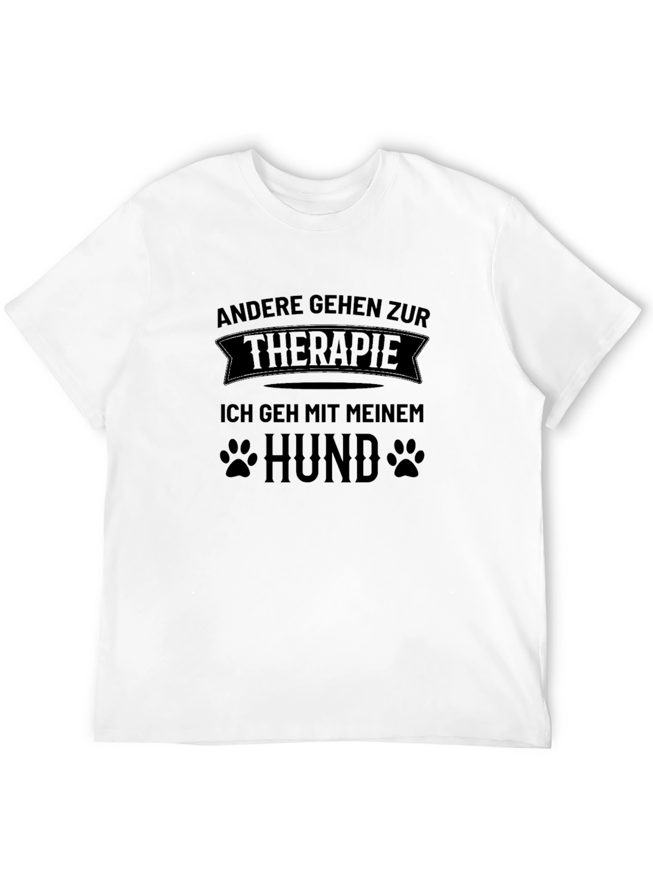Dog Lover T-Shirt - My Dog is My Therapy