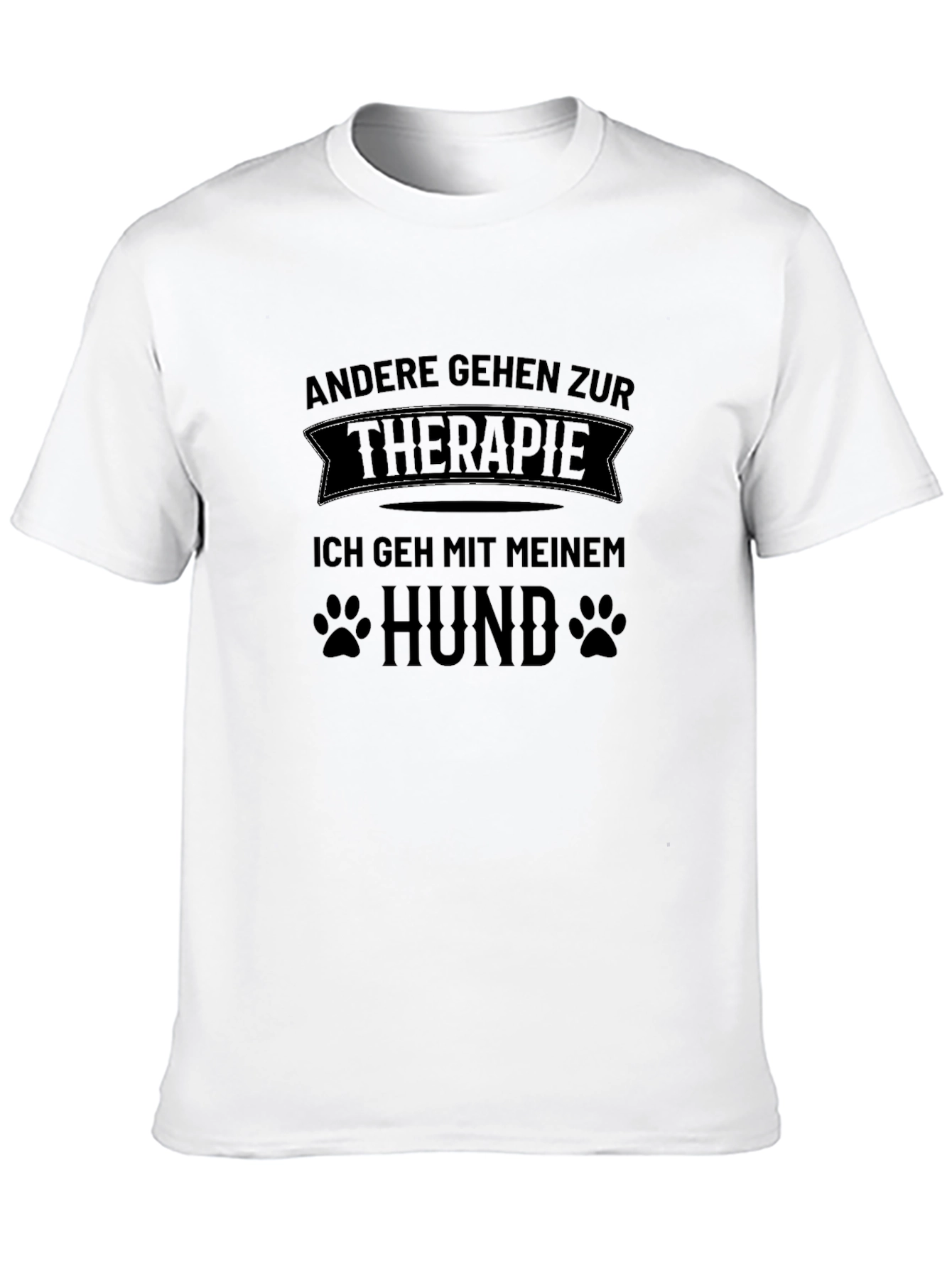Dog Lover T-Shirt - My Dog is My Therapy