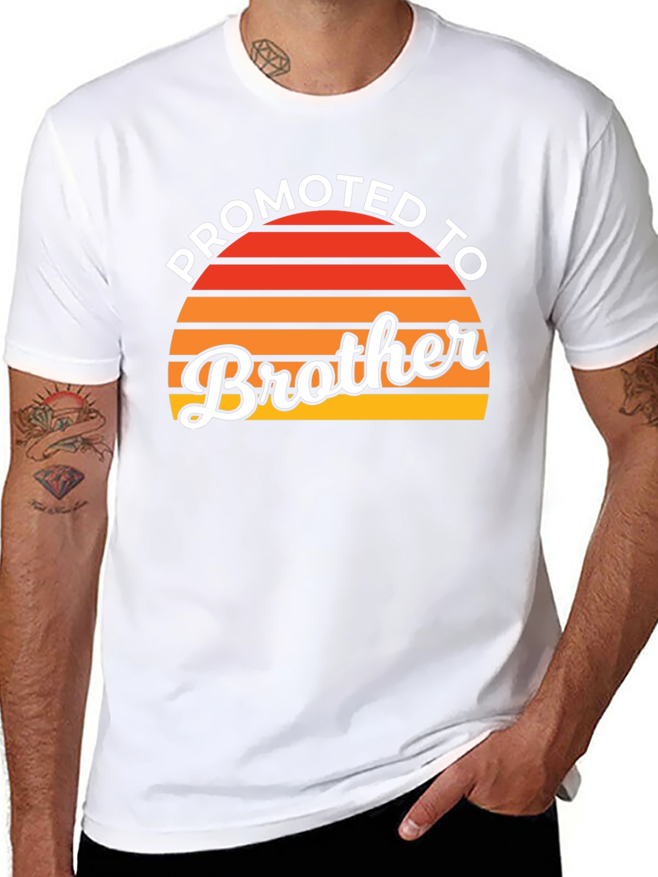 Promoted to Brother Graphic Tee