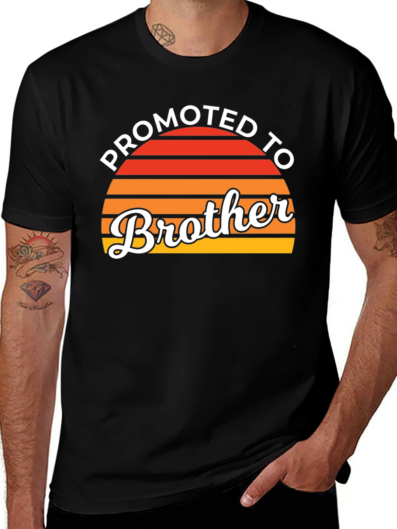Promoted to Brother Graphic Tee