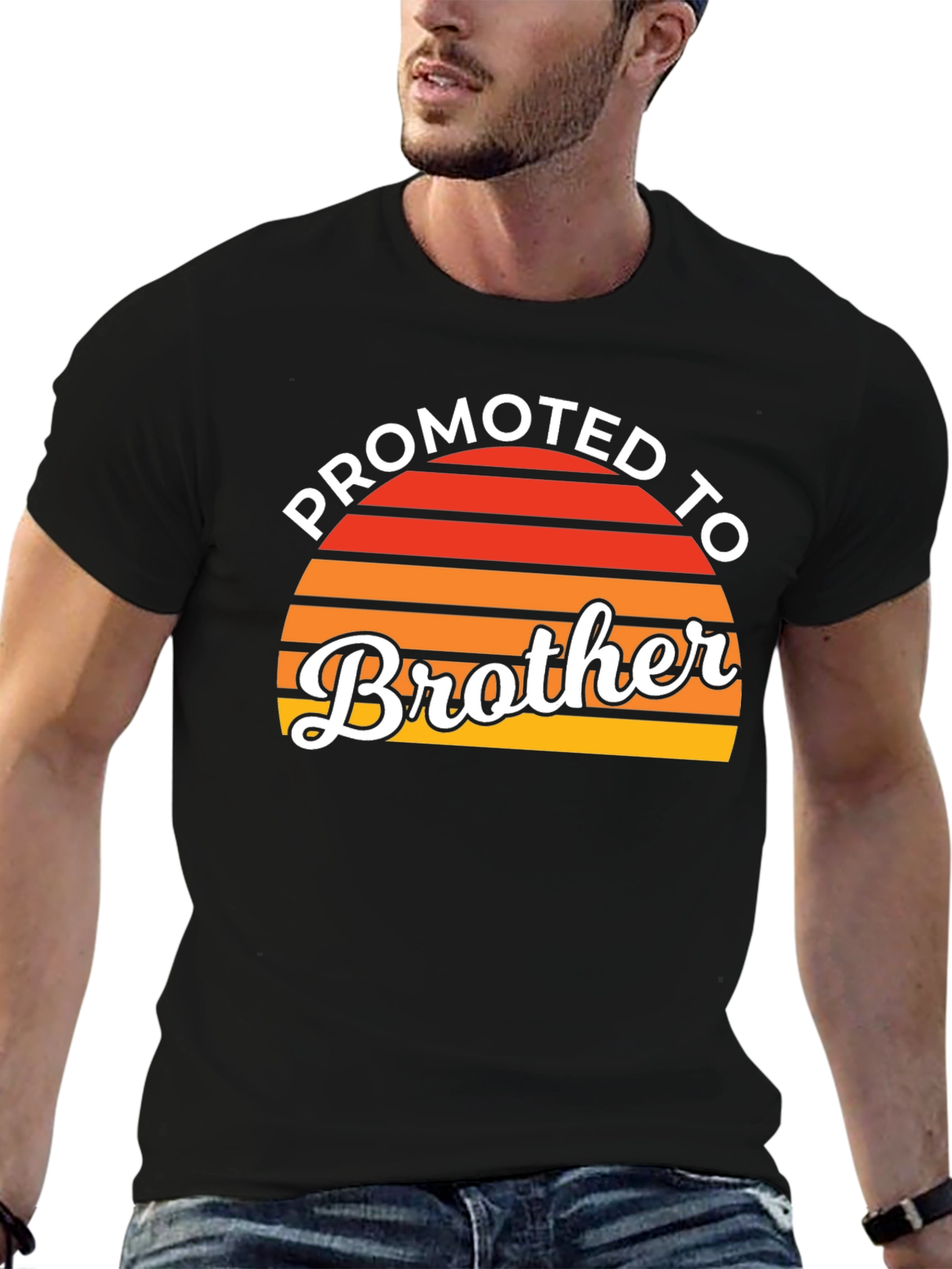Promoted to Brother Graphic Tee