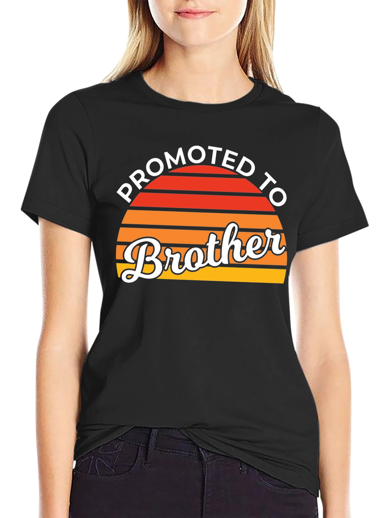 Promoted to Brother Graphic Tee