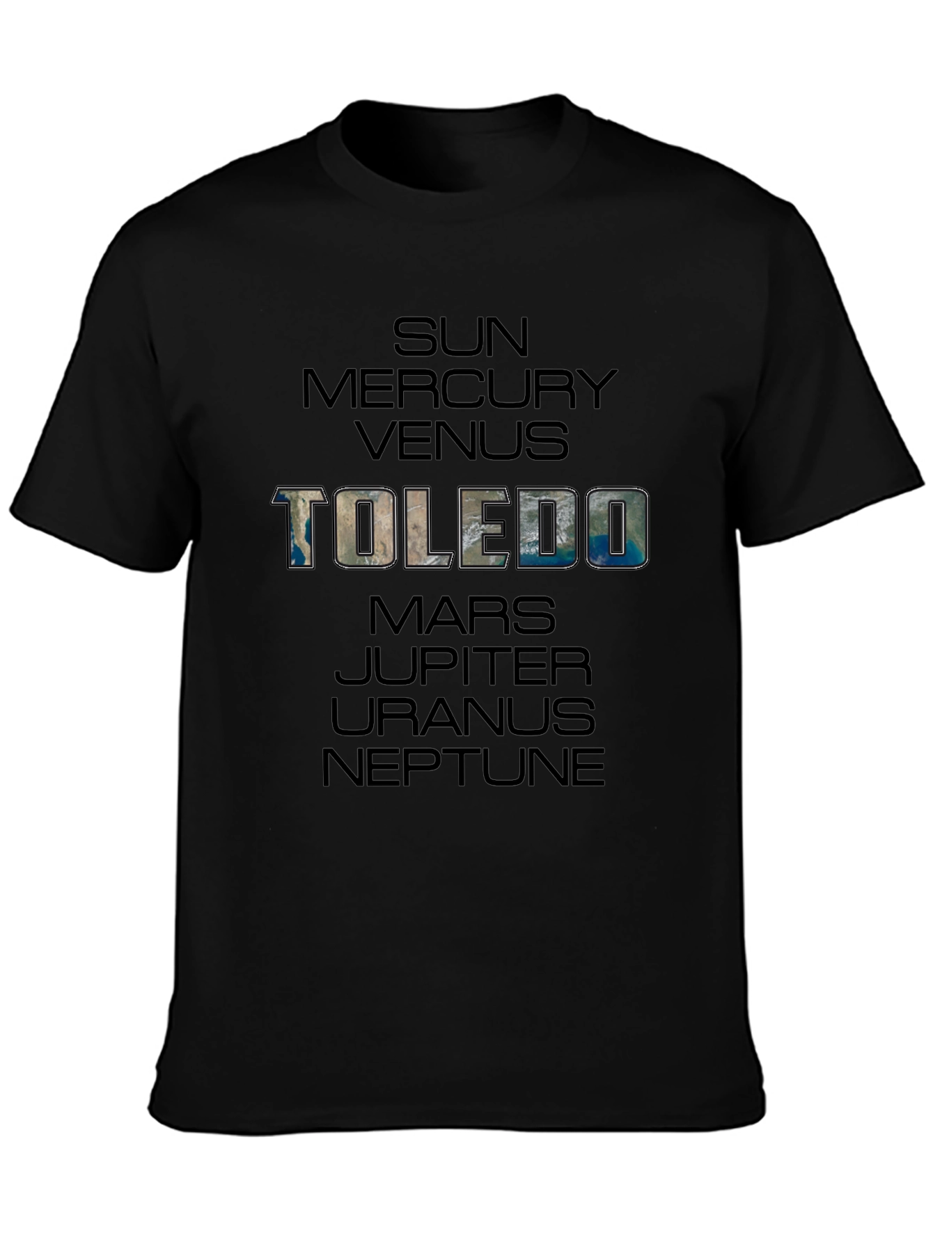 Toledo Ohio Planets T-Shirt