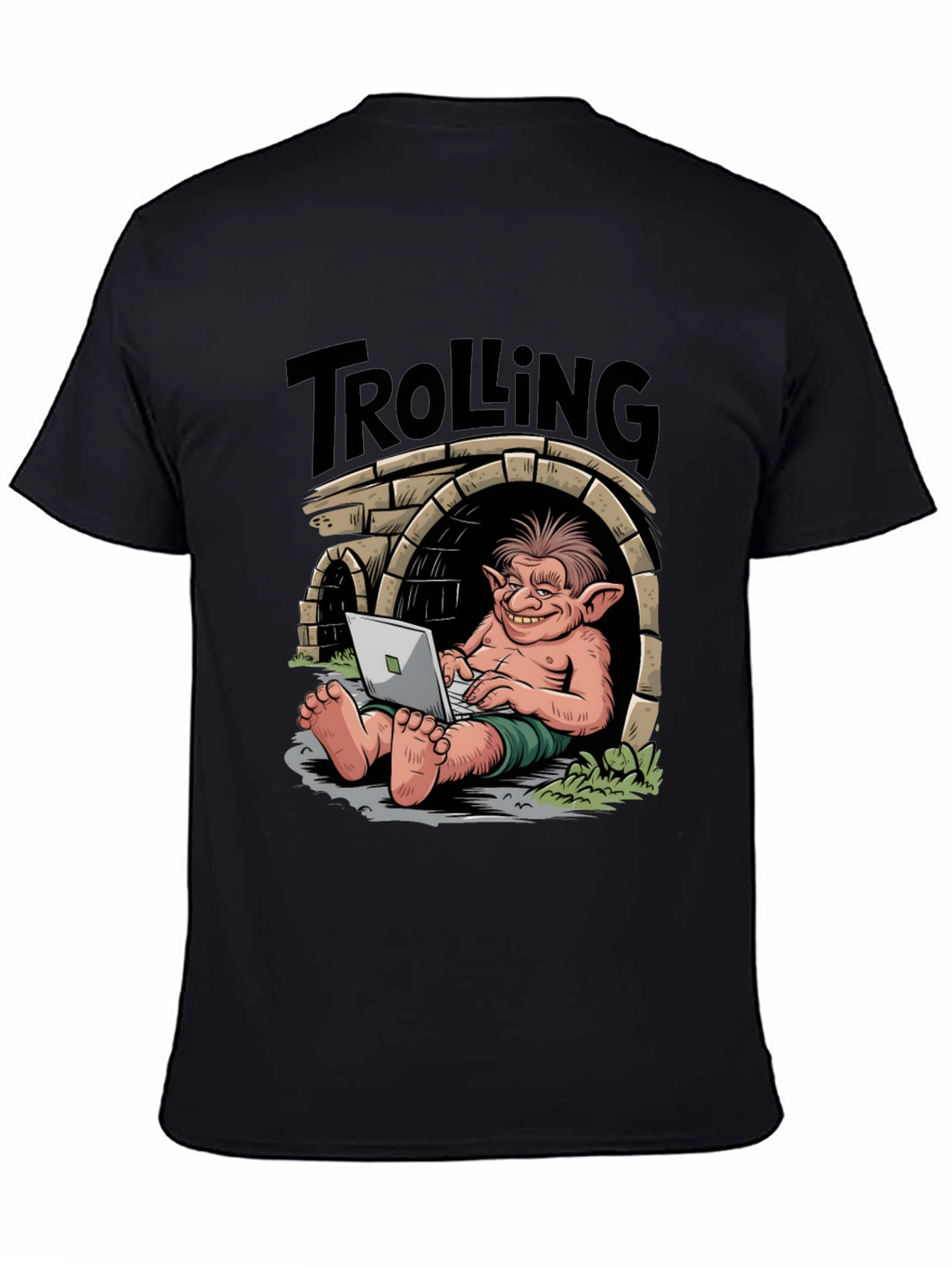 Trolling Troll T-Shirt - Funny Geek Tee
