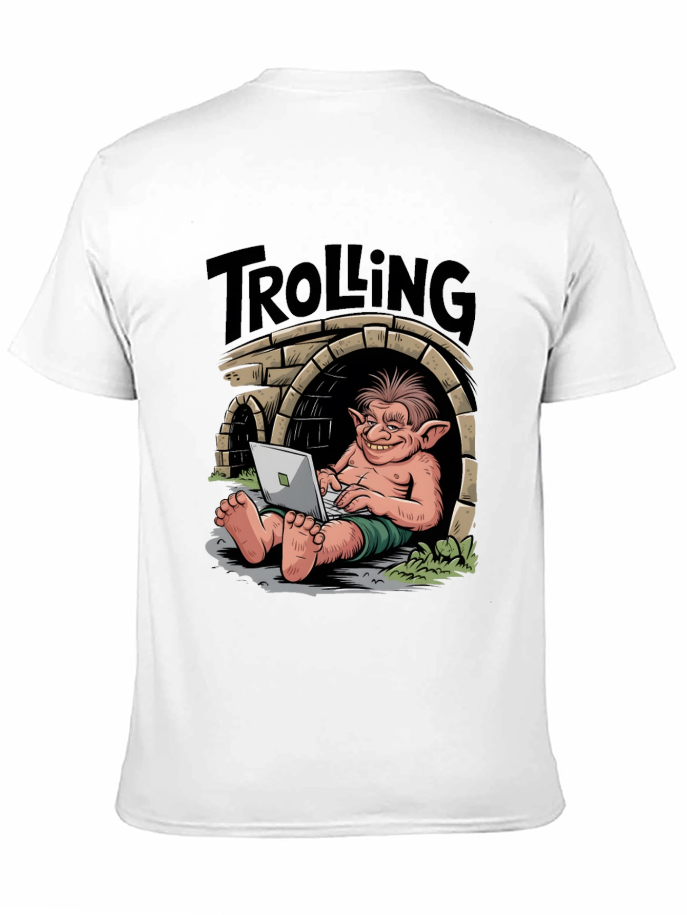 Trolling Troll T-Shirt - Funny Geek Tee