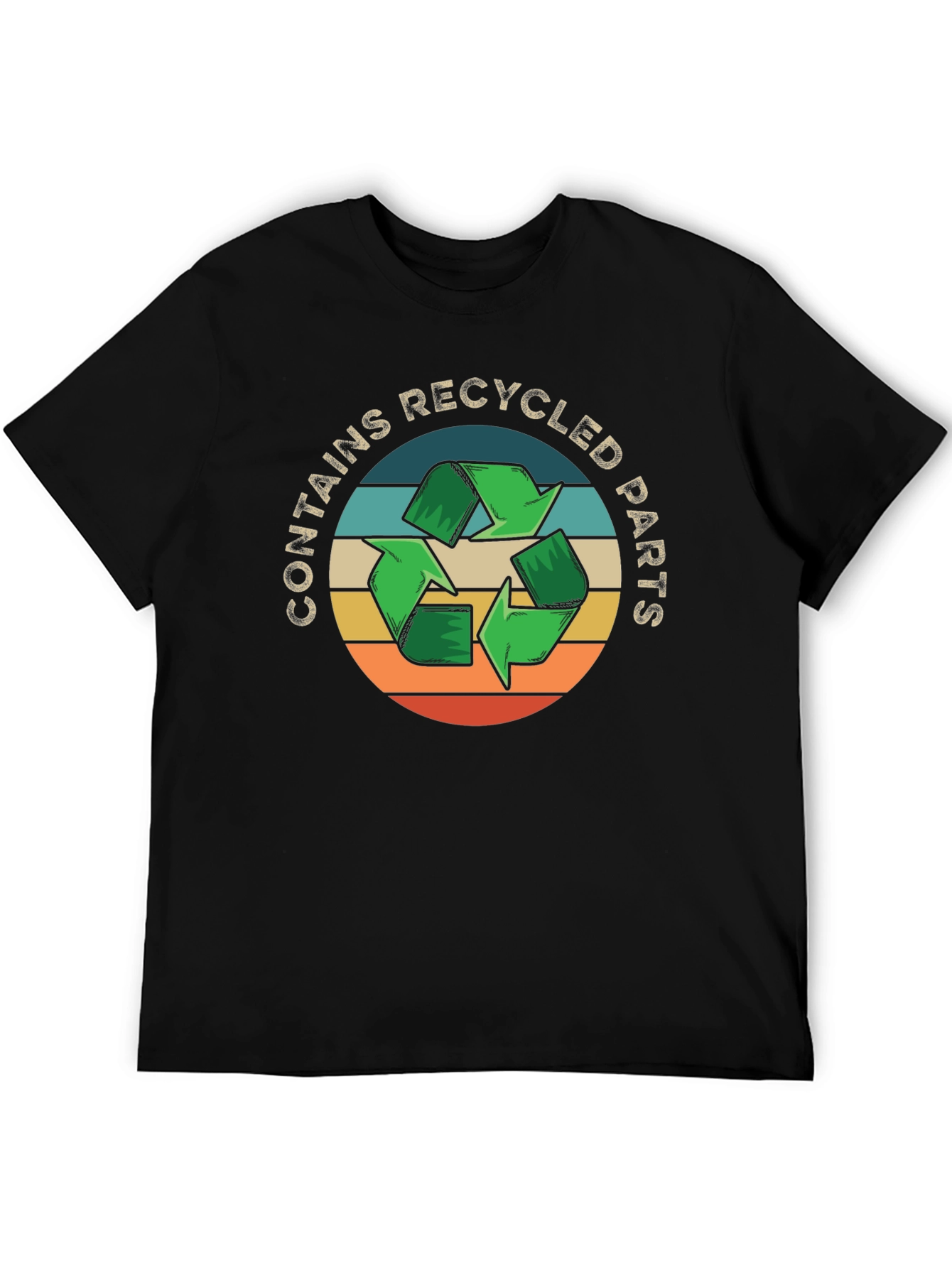 Recycled Parts T-Shirt - Eco Friendly Tee