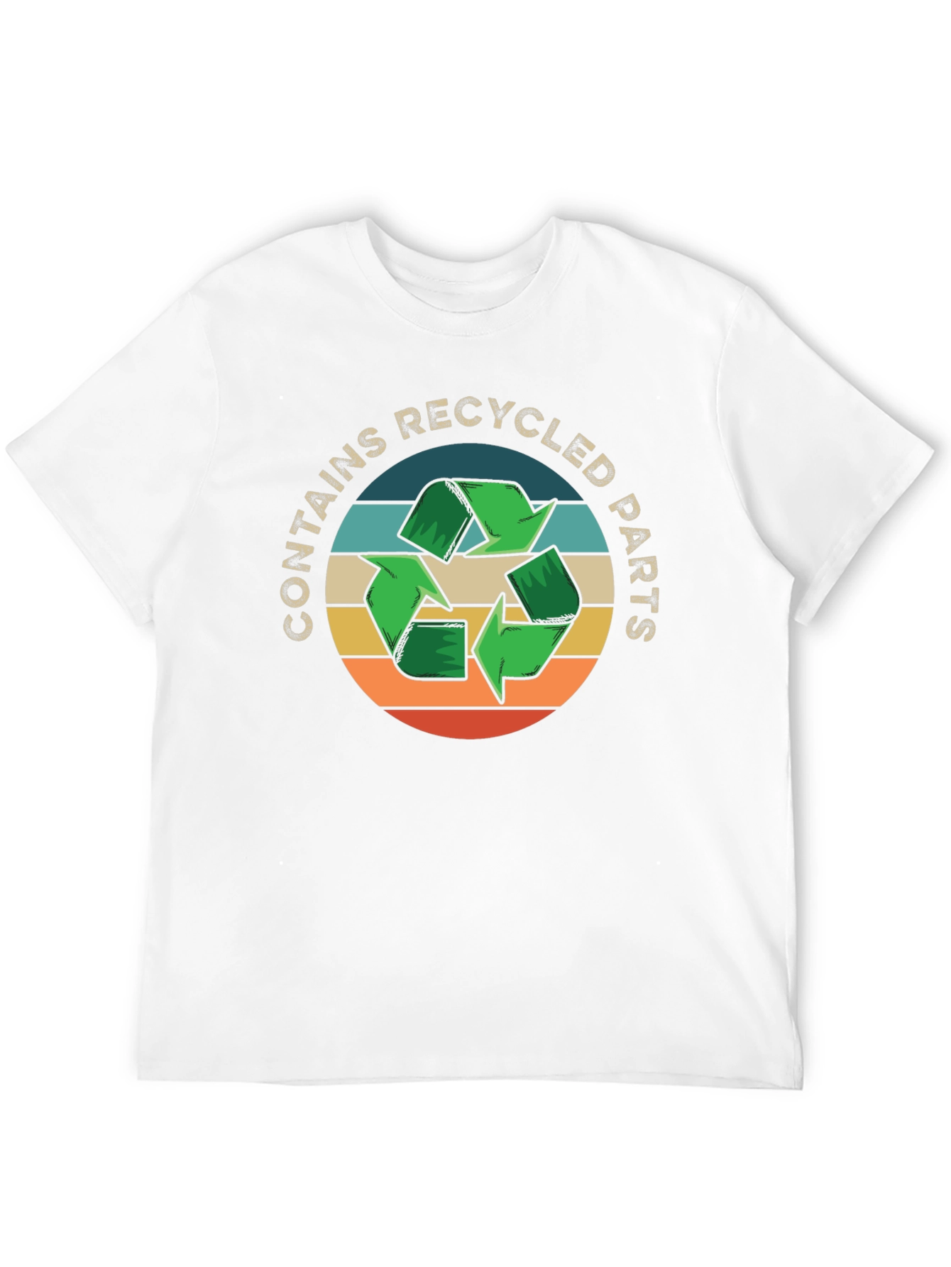 Recycled Parts T-Shirt - Eco Friendly Tee