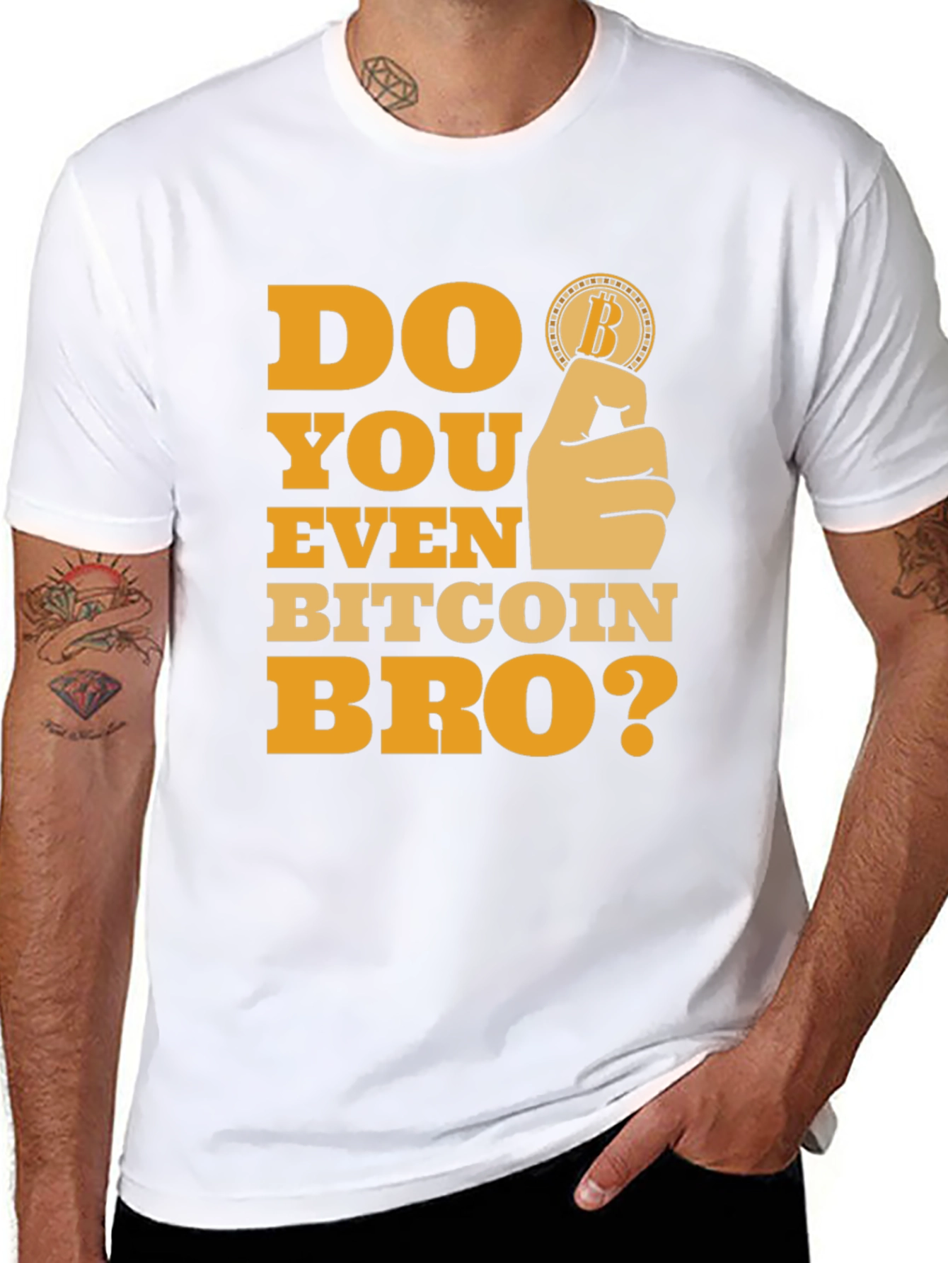 Do You Even Bitcoin Bro? T-Shirt
