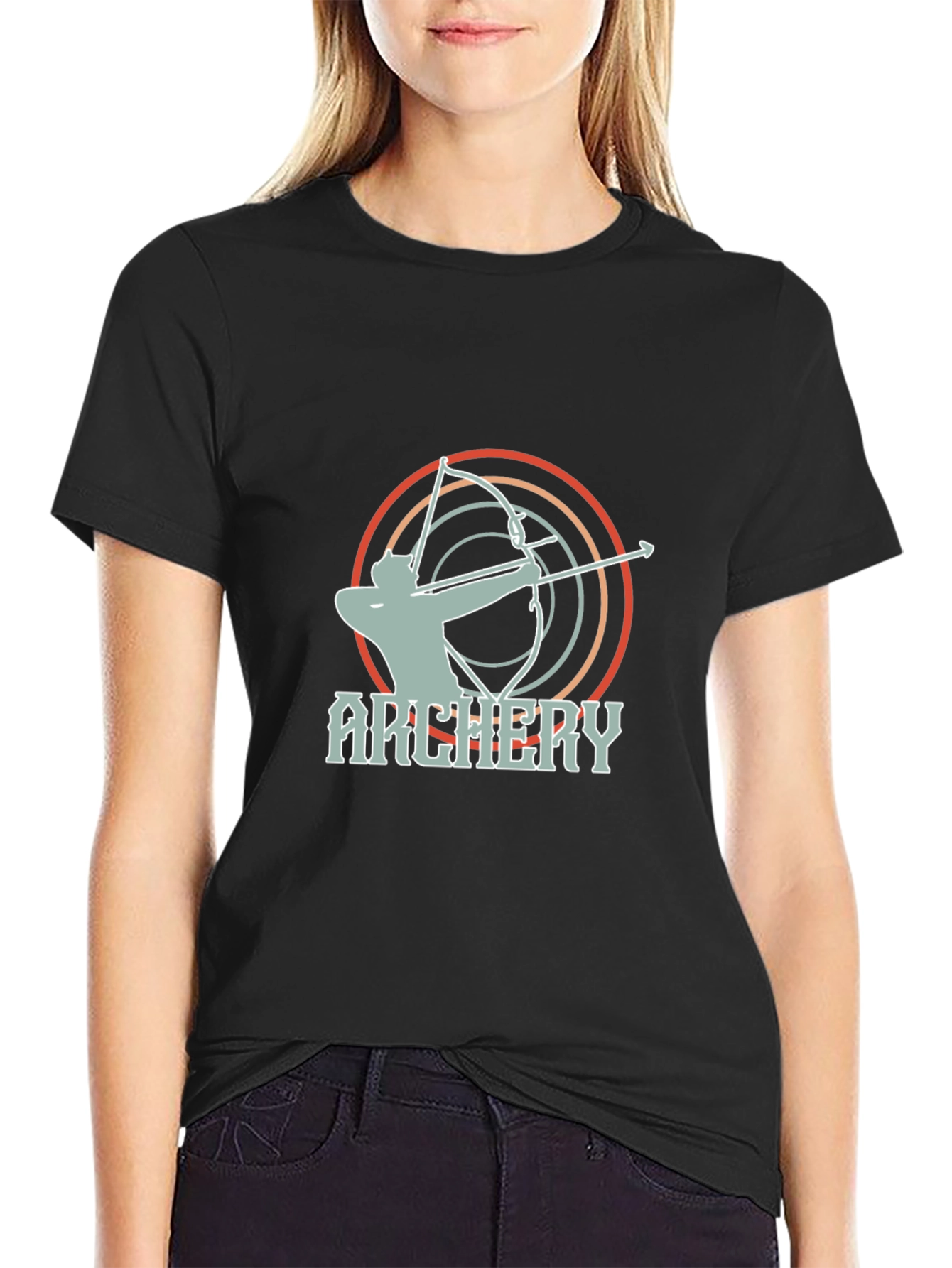Archery Target Graphic T-Shirt