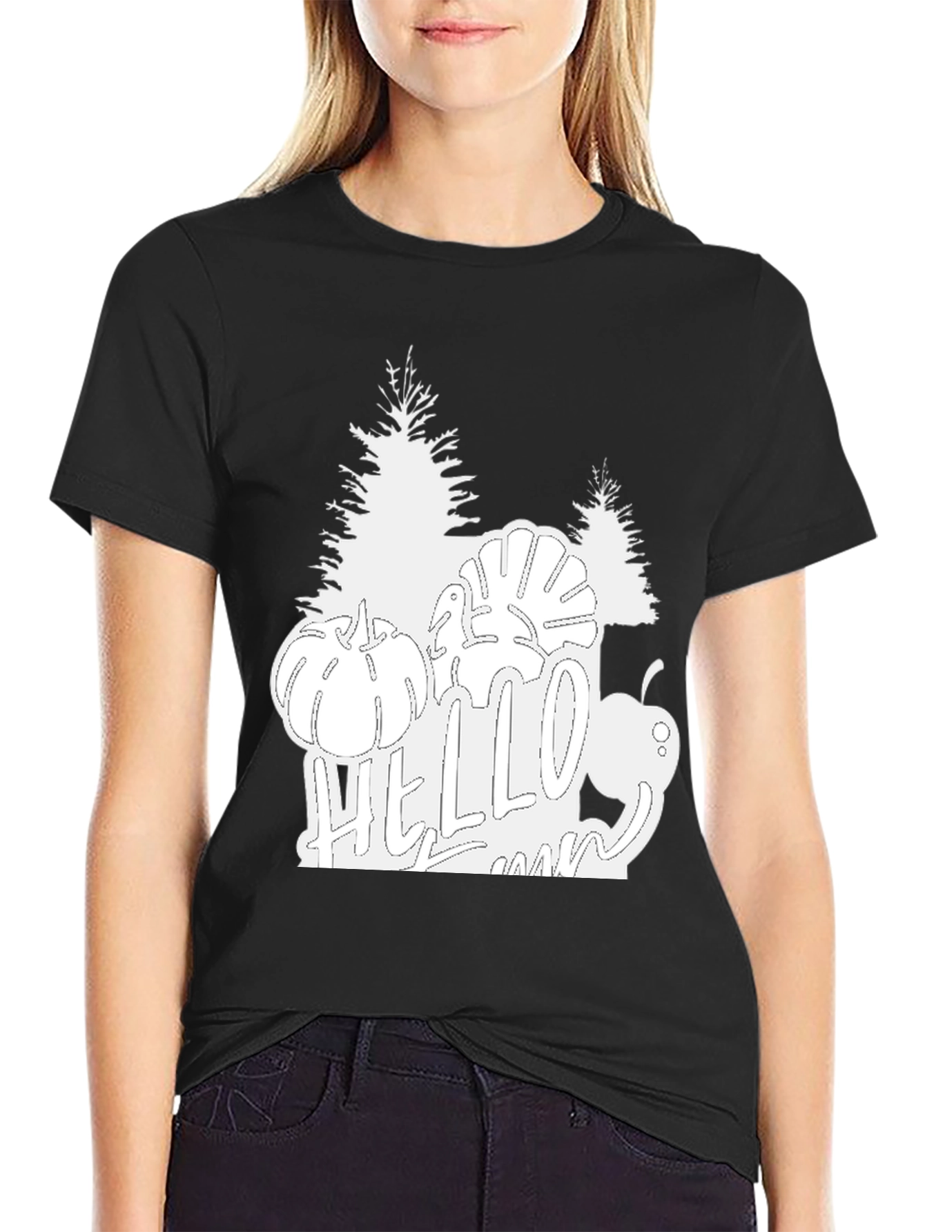 Hello Autumn Graphic Tee