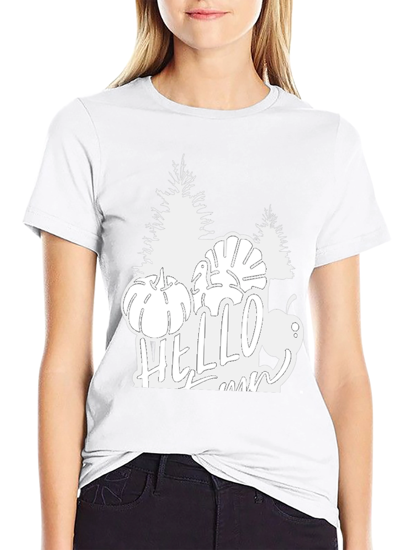 Hello Autumn Graphic Tee