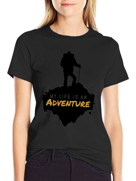 Adventure Seeker Black T-Shirt