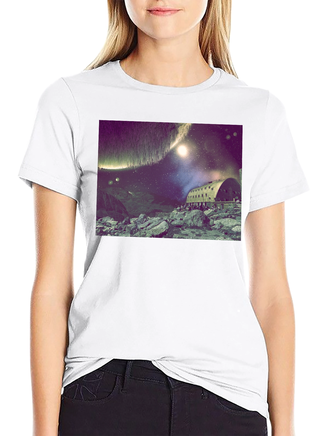 Cosmic Landscape Graphic Tee