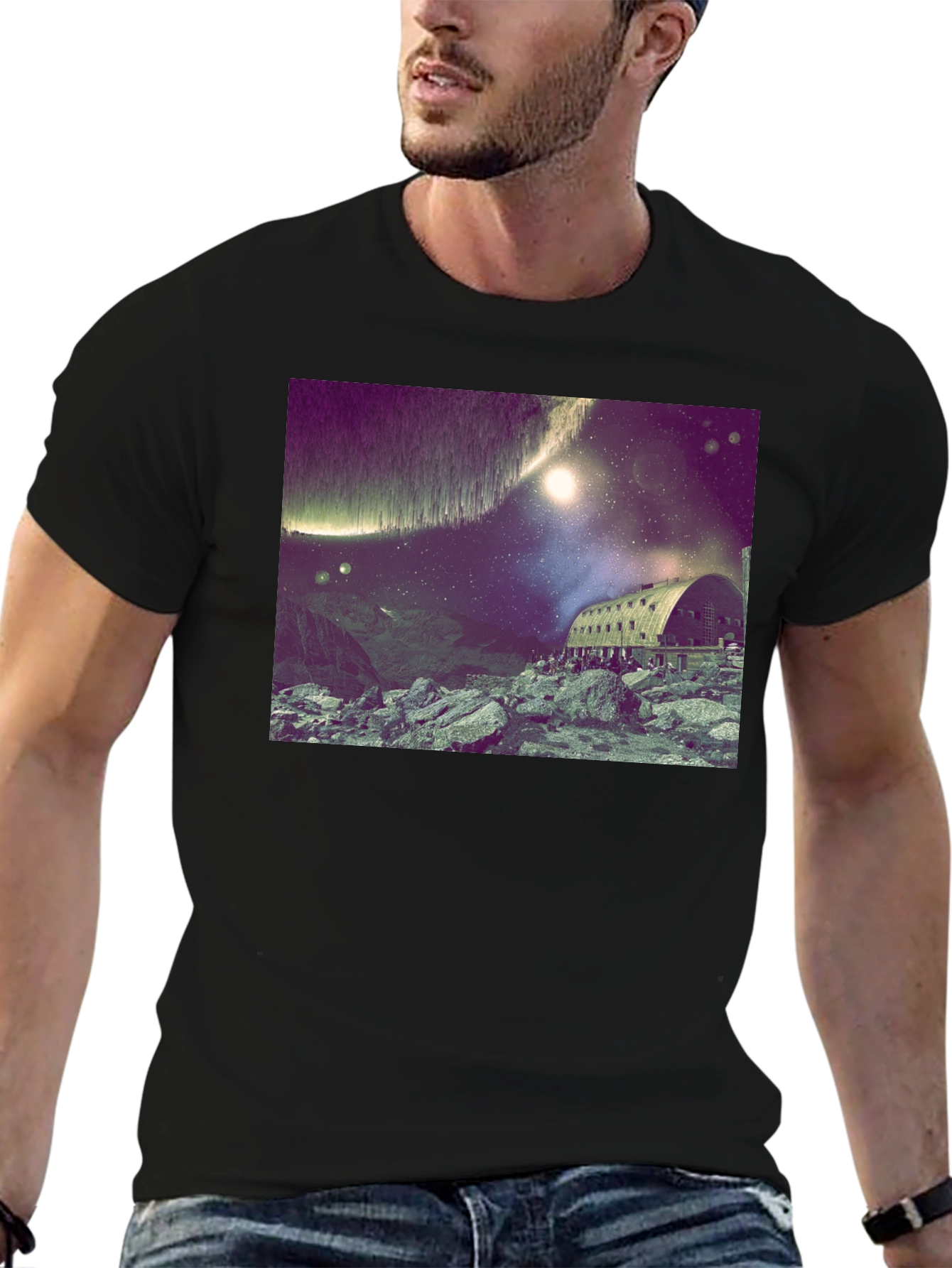 Cosmic Landscape Graphic Tee