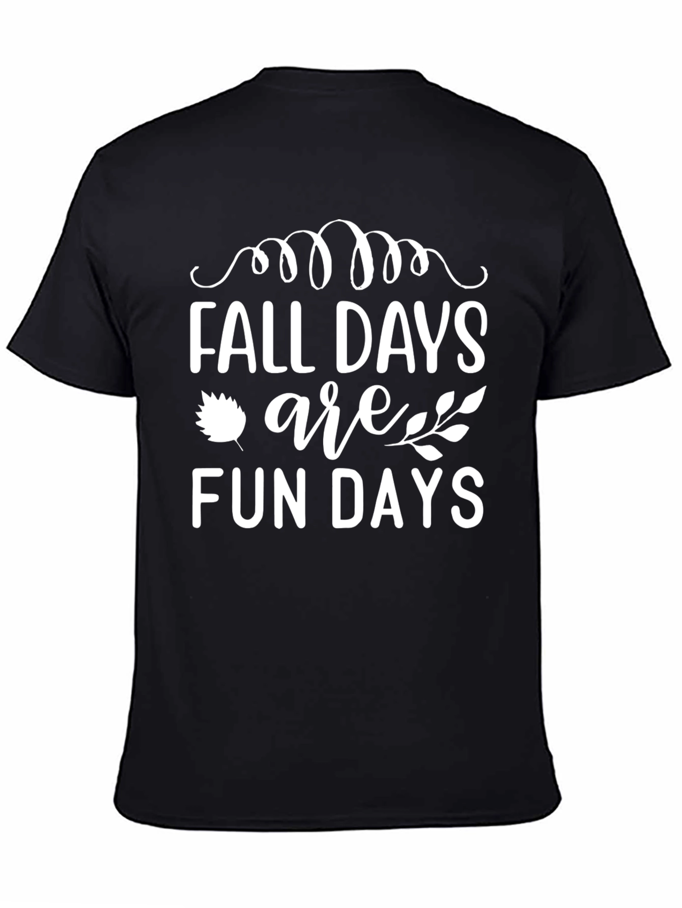 Fall Days Are Fun Days Graphic T-Shirt