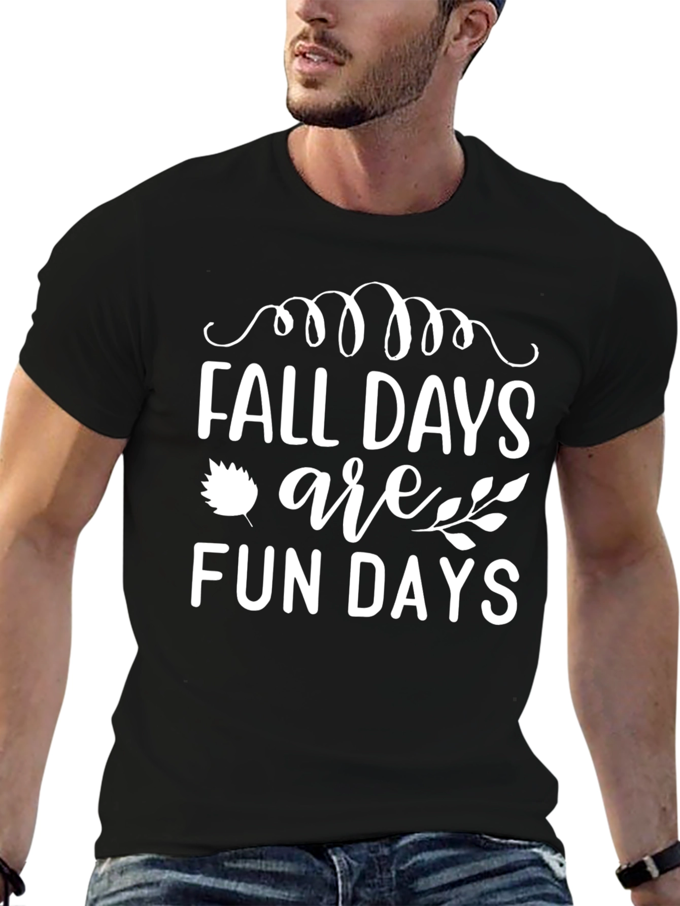 Fall Days Are Fun Days Graphic T-Shirt
