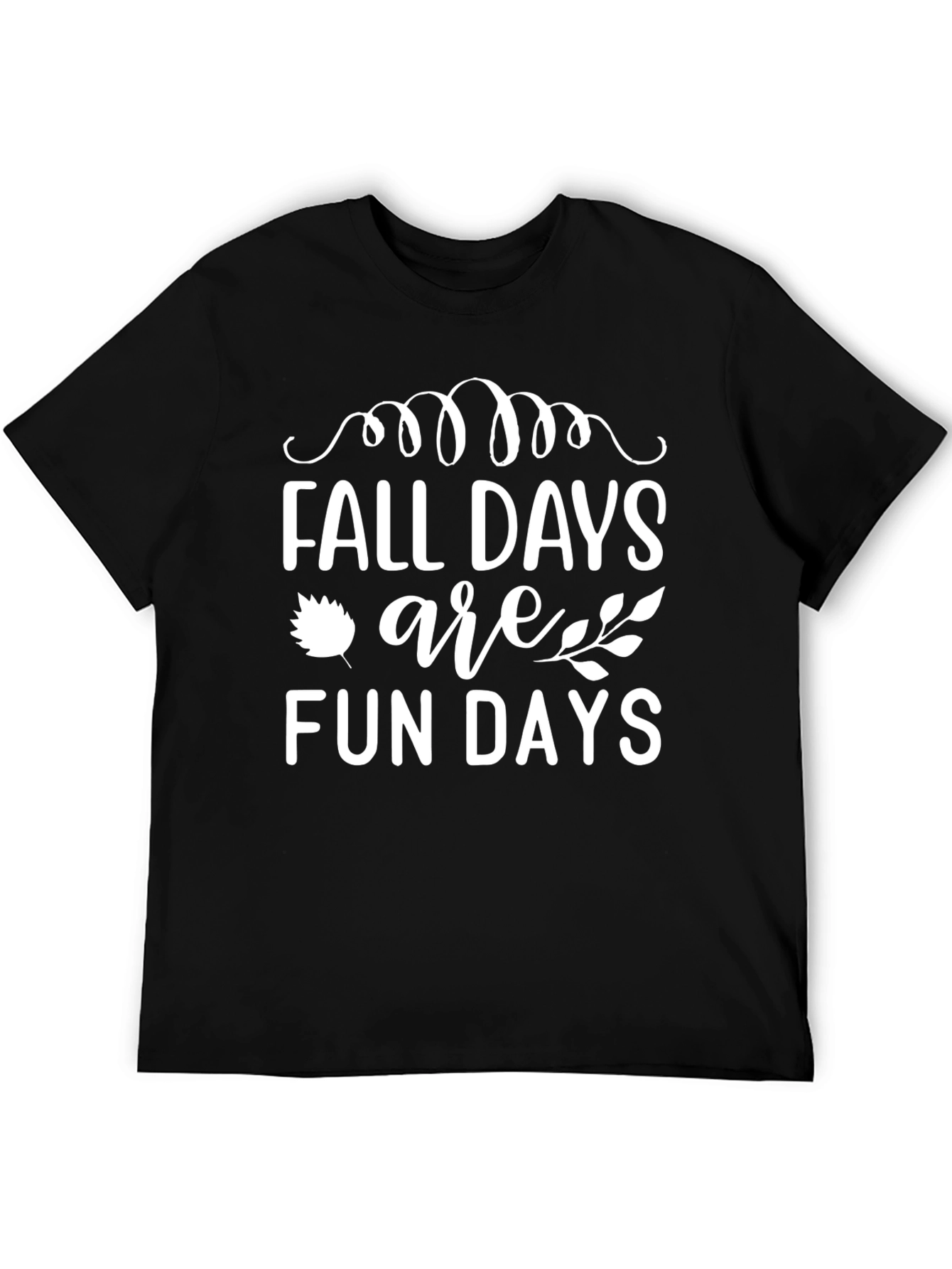 Fall Days Are Fun Days Graphic T-Shirt