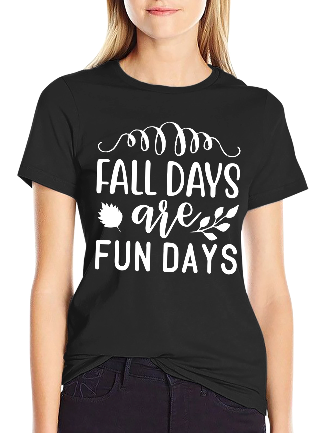 Fall Days Are Fun Days Graphic T-Shirt