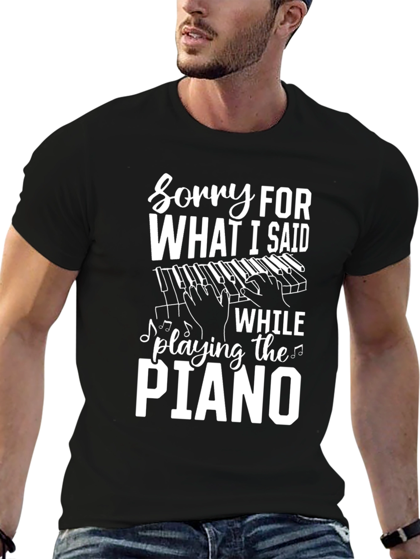 Funny Piano Player T-Shirt