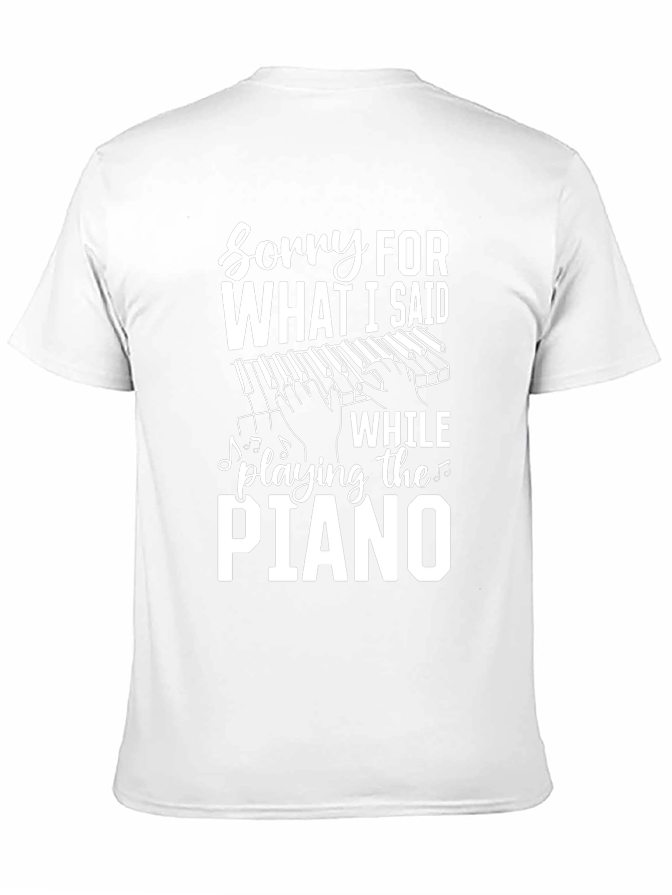 Funny Piano Player T-Shirt