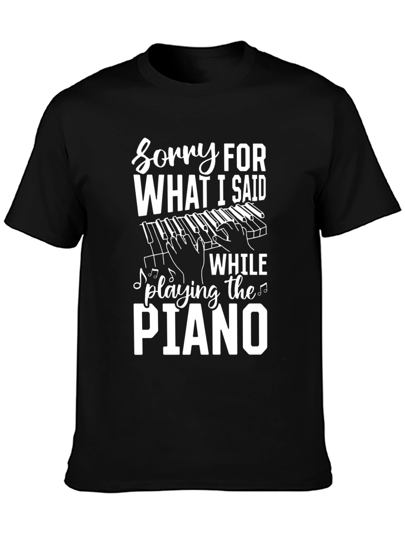 Funny Piano Player T-Shirt