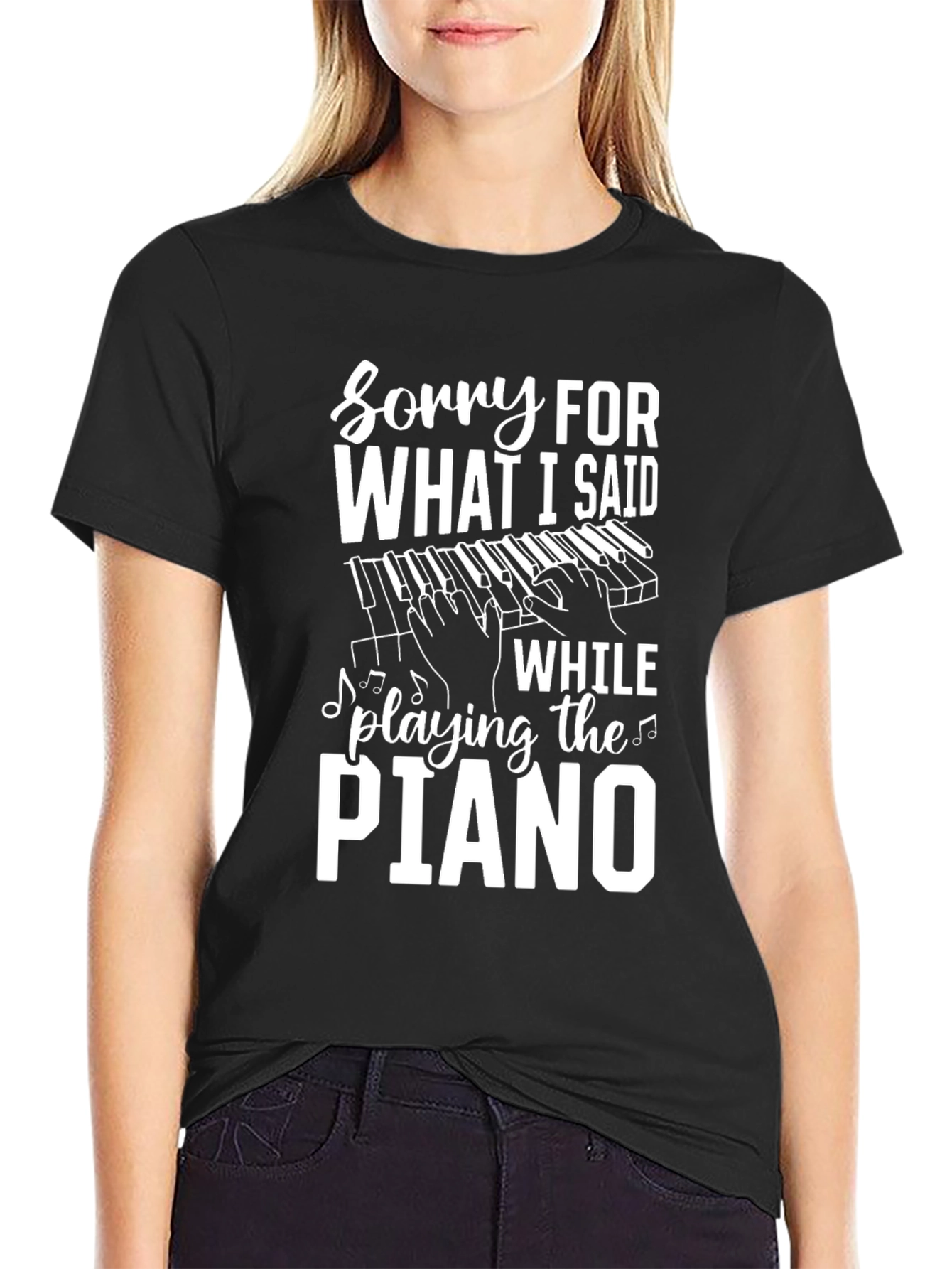 Funny Piano Player T-Shirt